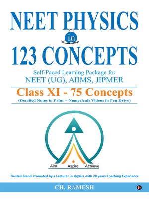 cover image of NEET Physics in 123 Concepts